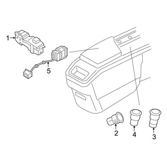 Volvo OE - Front Console (Electrical Components), (B5 Core / B5 Plus / B5 Ultra / B5 Ultra Black Edition)