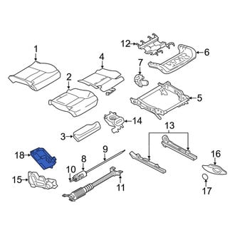 Volvo OE - Front Right Power Seat Control Module