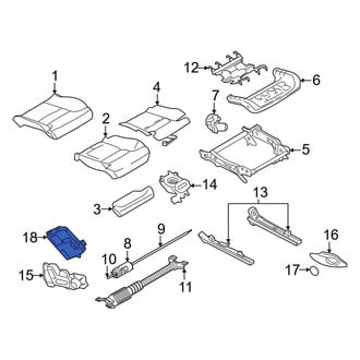 Volvo OE - Front Left Power Seat Control Module