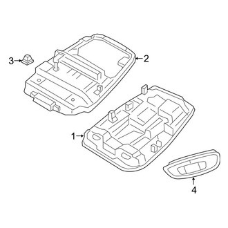 Volvo OE - Roof - Overhead Lamps