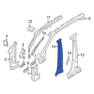 Volvo OE - Right Body B-Pillar