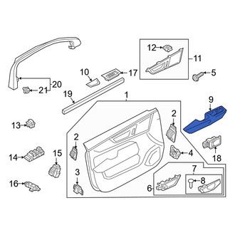 Volvo OE - Rear Door Armrest