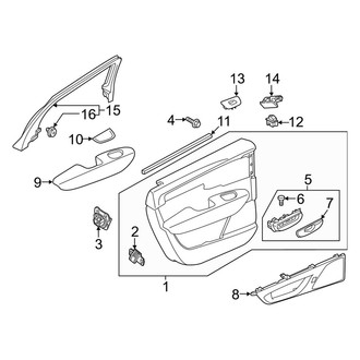 Volvo OE - Rear Door - Interior Trim (B5 Plus / B5 Ultimate / T8 Recharge Plus / T8 Recharge Ultimate)