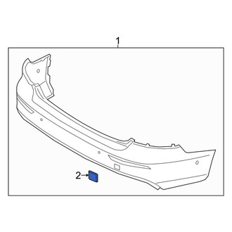 Volvo OE - Rear Tow Eye Cap