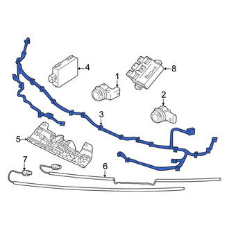 Volvo OE - Rear Parking Aid System Wiring Harness