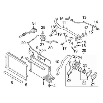 Volvo OE - Cooling - Radiator & Components