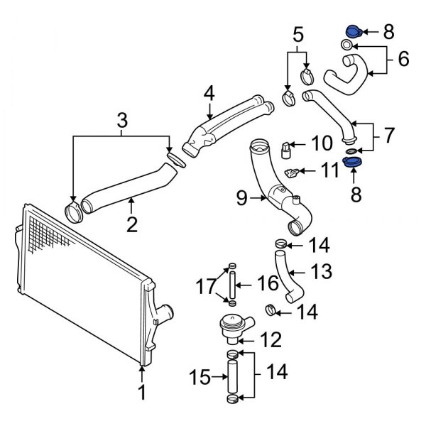 Intercooler Pipe Clamp