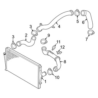 Volvo OE - Cooling - Intercooler (2.5L)