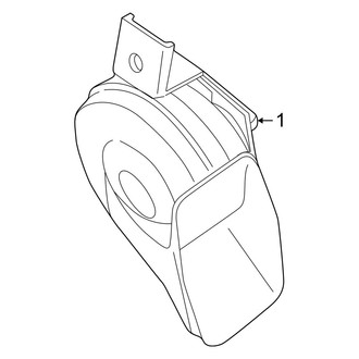 Volvo OE - Electrical - Horn