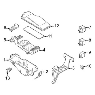 Volvo OE - Electrical Components (Central Electrical Unit #2)