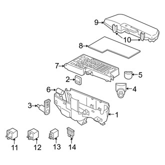 Volvo OE - Electrical Components (Central Electrical Unit #2)