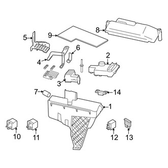 Volvo OE - Electrical Components (Central Electrical Unit #2)