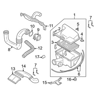 Volvo OE - Engine - Air Intake (Naturally Aspirated)