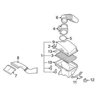 Volvo OE - Engine - Air Intake (2.5L)