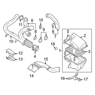 Volvo OE - Engine - Air Intake (2.8L)