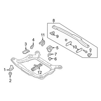 Volvo OE - Engine & Transmission Mounting (2.8L / 2.9L)