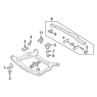 Volvo OE - Engine & Transmission Mounting (2.5L)