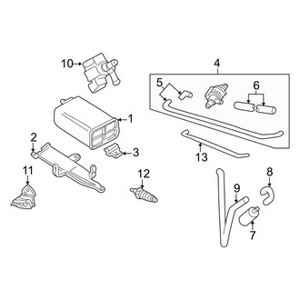 Volvo OE - Emission System - Emission Components (2.9 / T6)
