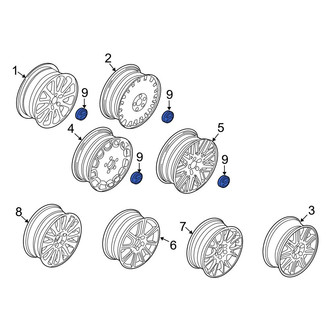 Volvo OE - Wheel Cap