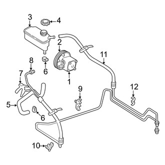 Volvo OE - Steering Gear & Linkage - Pump & Hoses