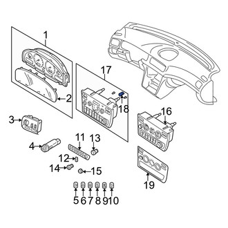 Volvo OE - Cabin Air Temperature Sensor