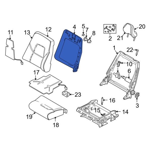 Seat Back Panel