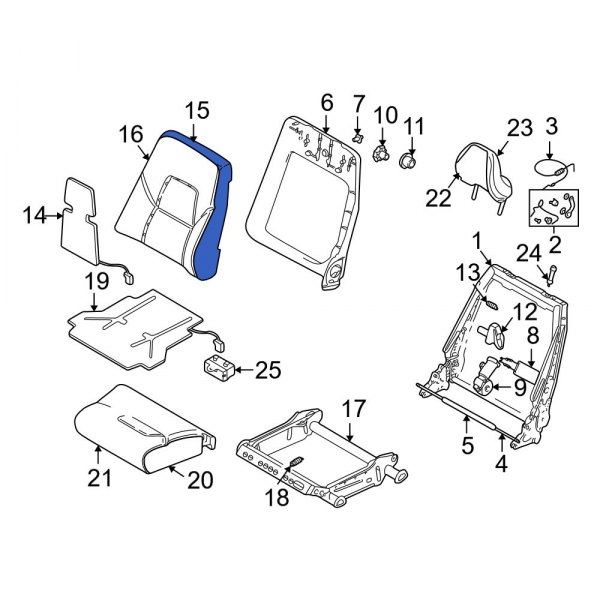 Seat Back Cushion