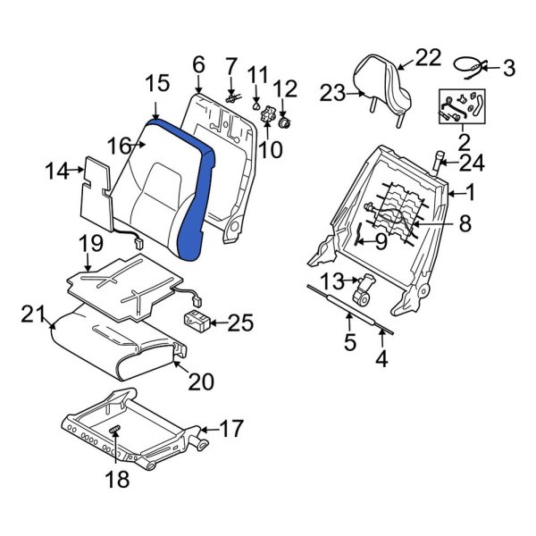 Seat Back Cushion