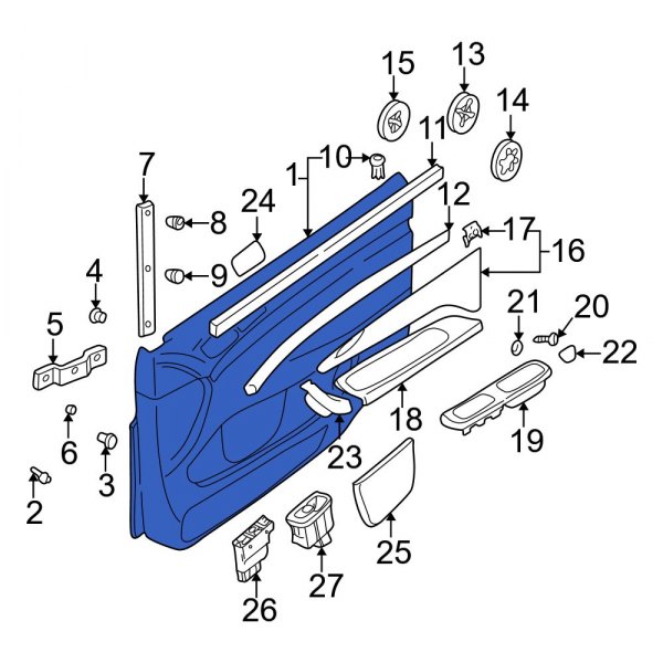 Door Interior Trim Panel