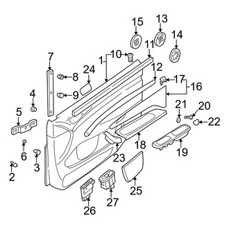 Volvo OE - Front Door - Interior Trim
