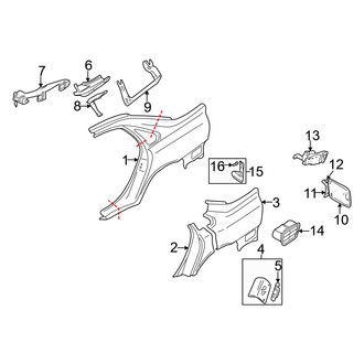 Volvo OE - Quarter Panel & Components