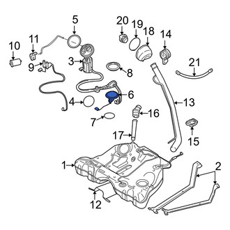 Volvo OE - Fuel Sender and Hanger Assembly