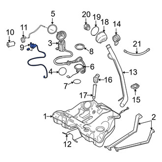 Volvo OE - Fuel Sender and Hanger Assembly