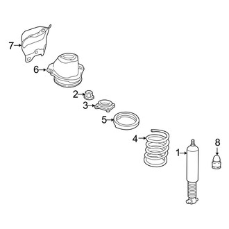 Volvo OE - Rear Suspension - Shocks & Components (2.9 / T6)