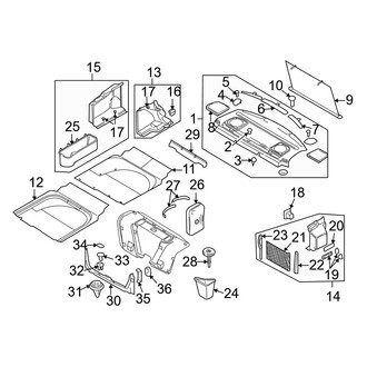 Volvo OE - Rear Body & Floor - Interior Trim