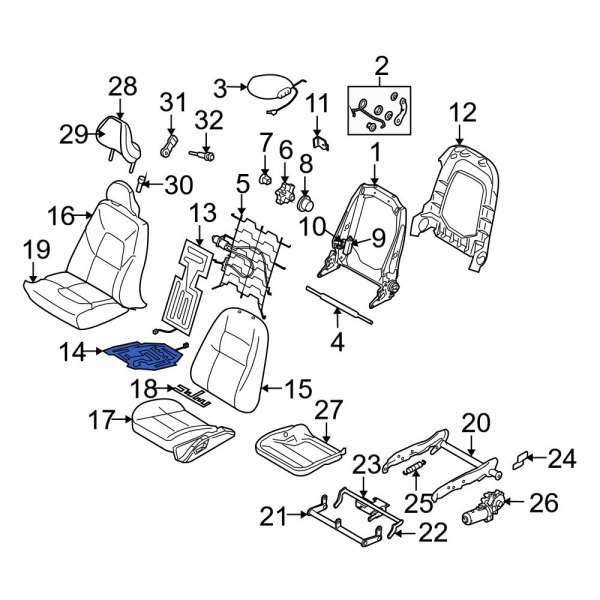 Seat Heater Pad