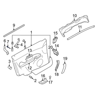 Volvo OE - Window Regulator Rivet