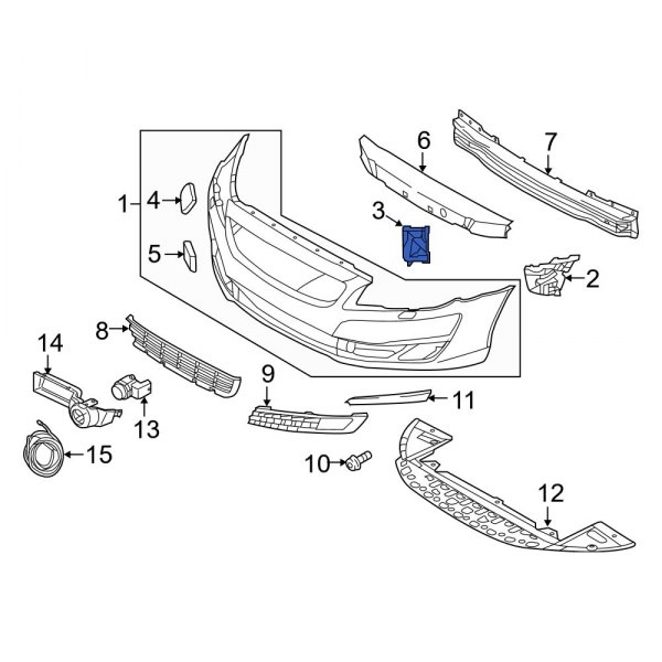 Bumper Cover Bracket