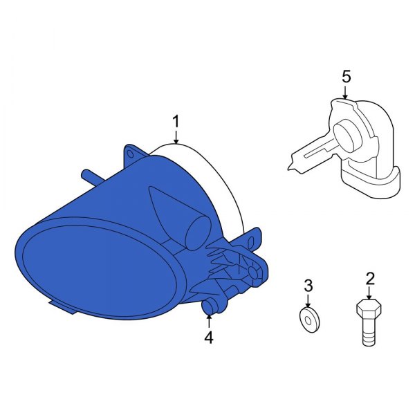 Fog Light Adjusting Screw