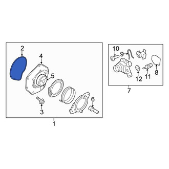 Volvo OE - Engine Water Pump Gasket