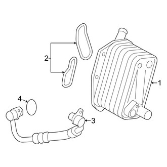 Volvo OE - Cooling - Oil Cooler (3.2L)
