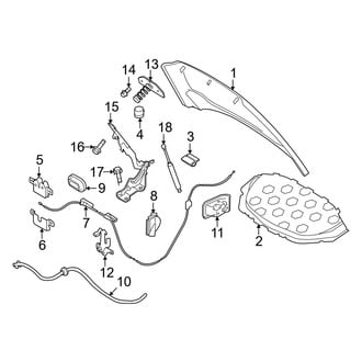 Volvo OE - Hood & Components