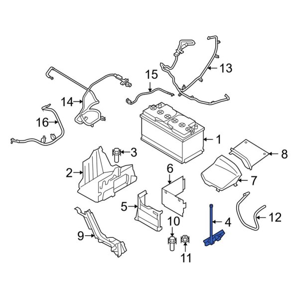 Battery Tray Bracket