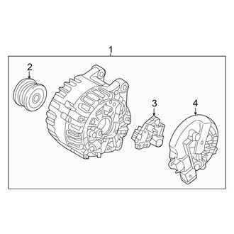 Volvo OE - Electrical - Alternator (2.0L)