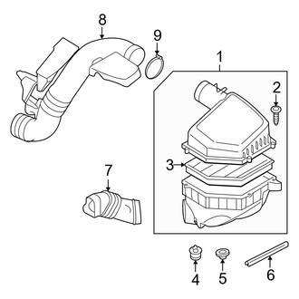 Volvo OE - Engine / Transaxle - Air Intake (3.2L)