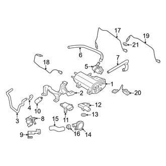 Volvo OE - Emission System - Emission Components (4.4L)