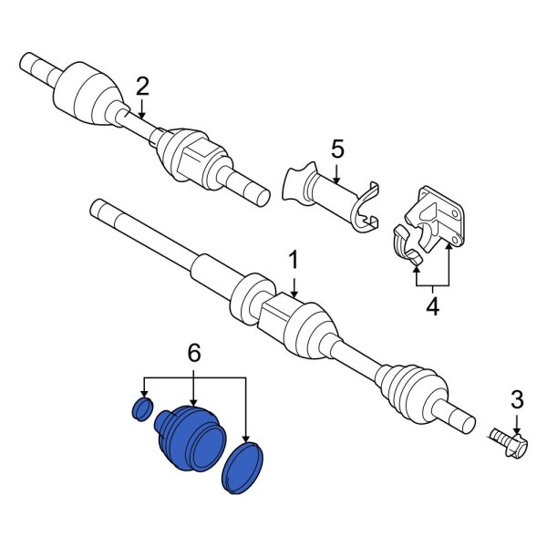 CV Joint Boot Kit