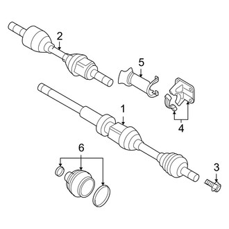 Volvo OE - Front Suspension - Drive Axles