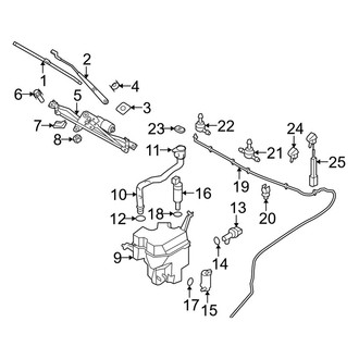 Volvo OE - Windshield - Wiper & Washer Components (3.2 / T6)