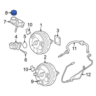 Volvo OE - Brake Master Cylinder Reservoir Cap
